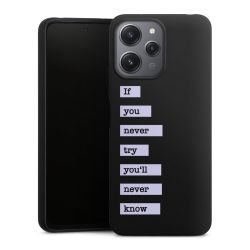 Silicone Premium Case Black Matt
