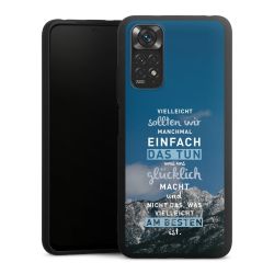 Silikon Premium Case  mattschwarz