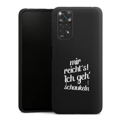 Silikon Premium Case  mattschwarz