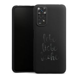 Silikon Premium Case  mattschwarz