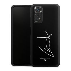 Silikon Premium Case  mattschwarz