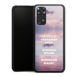 Silikon Premium Case  mattschwarz