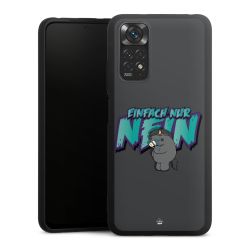 Silikon Premium Case  mattschwarz