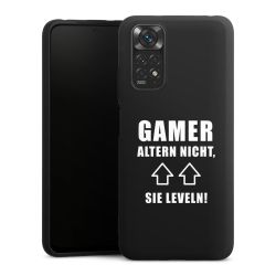 Silikon Premium Case  mattschwarz