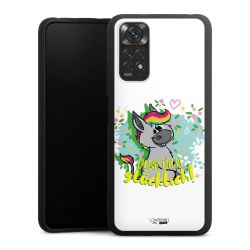 Silikon Premium Case  mattschwarz