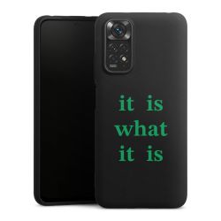 Silicone Premium Case Black Matt