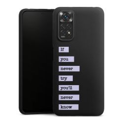 Silicone Premium Case Black Matt