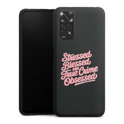 Silicone Premium Case Black Matt