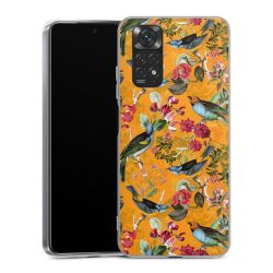 Vogels Bloemen Behang