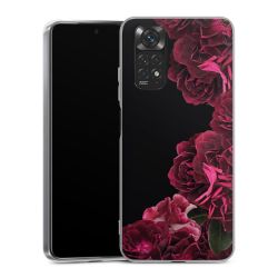 Rose vintage su nero