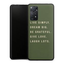 Silicone Premium Case Black Matt