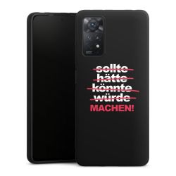 Silikon Premium Case  mattschwarz