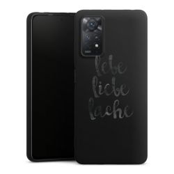 Silikon Premium Case  mattschwarz