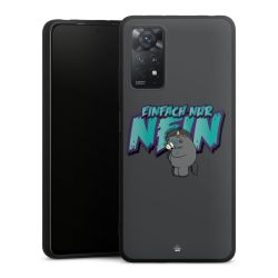 Silikon Premium Case  mattschwarz