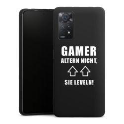 Silikon Premium Case  mattschwarz