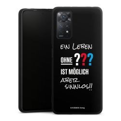 Silikon Premium Case  mattschwarz