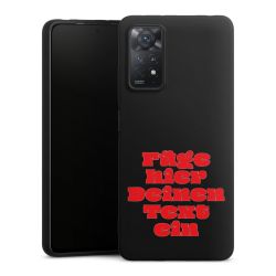 Silikon Premium Case  mattschwarz