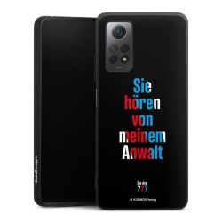 Silikon Premium Case  mattschwarz