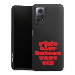 Silikon Premium Case  mattschwarz