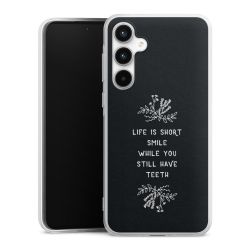 Silikonskal genomskinlig