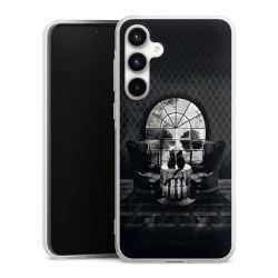 Silikonskal genomskinlig