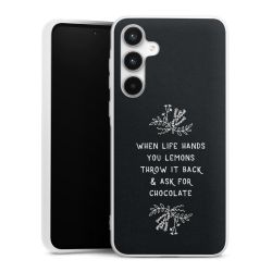 Silikon Premium Case mattweiss