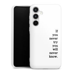 Silikon Premium Case mattweiss