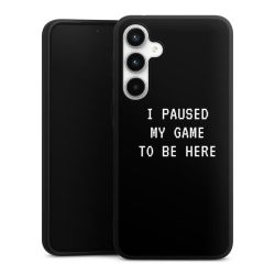 Silicone Premium Case Black Matt