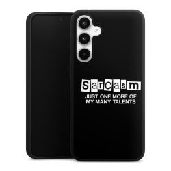 Silicone Premium Case Black Matt