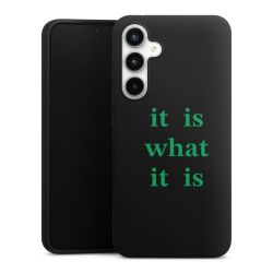 Silicone Premium Case Black Matt