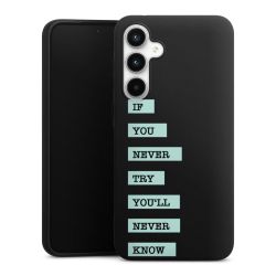 Silicone Premium Case Black Matt