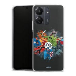 Silikonskal genomskinlig