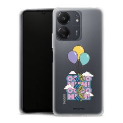 Silikonskal genomskinlig