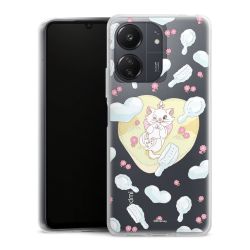 Silikonskal genomskinlig