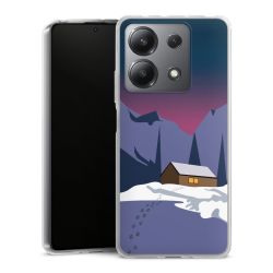 Silikonskal genomskinlig