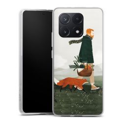 Silikonskal genomskinlig