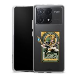 Silikonskal genomskinlig