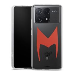 Silikonskal genomskinlig