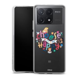 Silikonskal genomskinlig