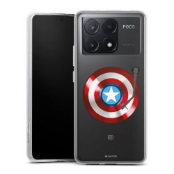 Silikonskal genomskinlig