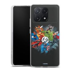 Silikonskal genomskinlig