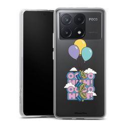 Silikonskal genomskinlig