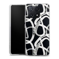 Silikonskal genomskinlig