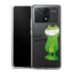 Silikonskal genomskinlig