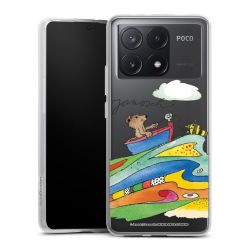 Silikonskal genomskinlig