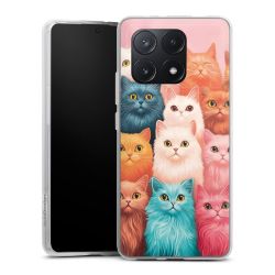 Silikonskal genomskinlig