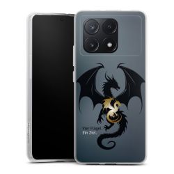 Silikonskal genomskinlig