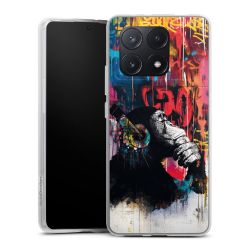 Silikonskal genomskinlig