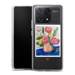 Silikonskal genomskinlig