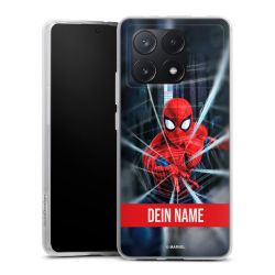 Silikonskal genomskinlig